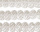 Rock Crystal Faceted Rondelle 7-8x12-13mm