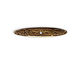 Vintaj Natural Brass Engraved Oval Toggle Bar 30x6mm