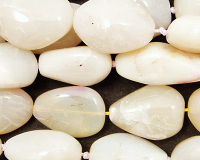 White Opal Tumbled Nugget 9-20x8-15mm