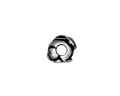 TierraCast Antique Silver (plated) Rabbit Euro 9x10mm