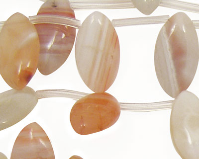 Mandarin Sardonyx Spear Drop 10x20mm