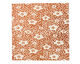 Lillypilly Bronze Flower Garden Anodized Aluminum 3"x3" Sheet, 24 gauge