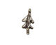 Green Girl Pewter Oak Leaf 10x22mm