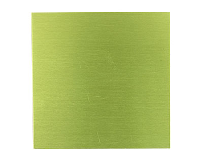 Lillypilly Lime Green Anodized Aluminum Sheet 3