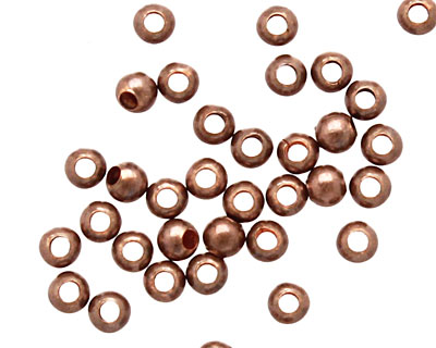 TierraCast Antique Copper Round 2mm