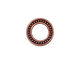 TierraCast Antique Copper (plated) 5/8" Beaded Ring 16mm