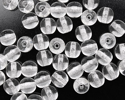 Czech Glass Crystal Round 6mm