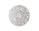 Lillypilly Silver Weathered Daisy Anodized Aluminum Disc 25mm, 22 gauge