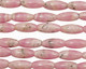 Rhodochrosite (soft pink) Rice 12x5mm