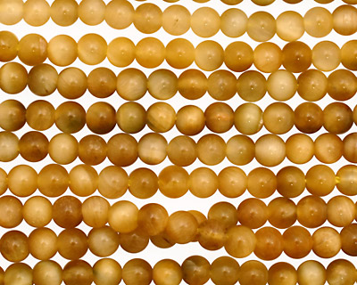 Honey Tiger Eye Round 4mm
