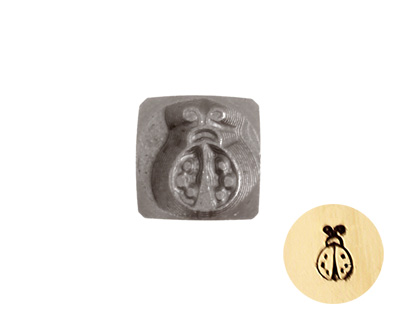 Lady Bug Metal Stamp 5mm