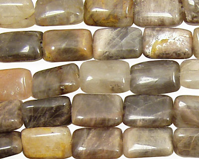 Black Sunstone Thin Pillow 12x8mm