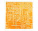 Lillypilly Orange Bamboo Anodized Aluminum Sheet 3"x3", 24 gauge