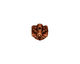 TierraCast Antique Copper (plated) Luna Pendant Cap 7x9mm