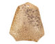 Fossil Coral Ladder Pendant 38-40x44-45mm