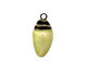 Jangles Ceramic Lime Bulb Charm 9-11x21-23mm