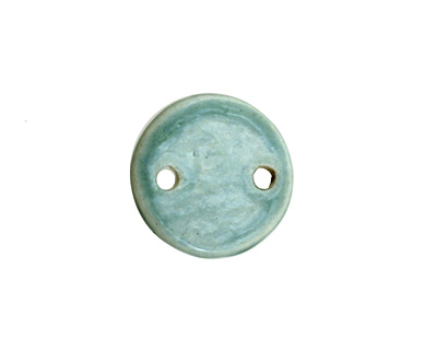 Earthenwood Studio Ceramic Seafoam Round Link 17mm