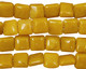 Yellow Jasper Puff Square 8mm