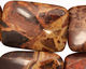 Red Conglomerate Jasper Thin Pillow 35x25mm