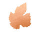 Copper Grape Leaf Blank 41x52mm