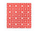 Lillypilly Red Starburst Anodized Aluminum Sheet 3"x3", 24 gauge