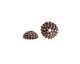 Nunn Design Antique Copper (plated) Urchin Bead Cap 5x12mm