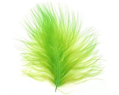 Chartreuse Marabou Feather 100-152mm