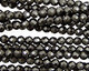 Hematite Faceted Round 4mm