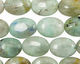 Chrysocolla Quartz Flat Oval 16x12mm