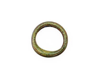 C-Koop Enameled Metal Olive Large Ring 16-17mm