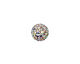 Crystal AB Pave Round 10mm (1.5mm hole)