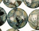 Mystic Blue Feldspath Puff Coin 25mm