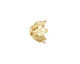 Ezel Findings Gold (plated) Leaf Bead Cap 8x13mm