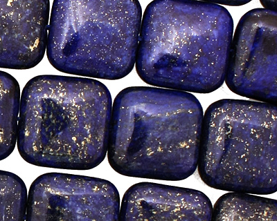 Afghanistan Lapis Puff Square 15mm