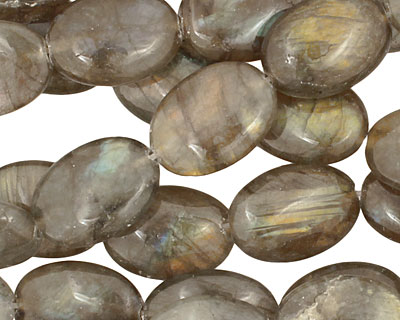 Labradorite Flat Oval 18x13mm