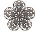Stampt Antique Pewter (plated) Wild Rose Filigree 35mm
