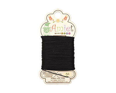Black Amiet Thread 22 yards