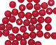 Czech Glass Matte Garnet Round 6mm