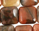 Chalcedite Puff Square 20mm