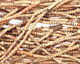 African Terra Cotta (light) Ridged Tube 4-15x3-4mm