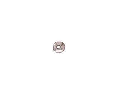 TierraCast Rhodium (plated) Nugget Heishi 5mm