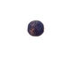 Missficklemedia Patinated Peacock Blue Satin Brushed Round 10mm