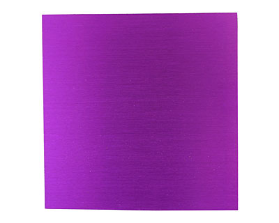 Lillypilly Purple Anodized Aluminum Sheet 3
