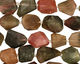 Tourmaline Faceted Nugget 10-14x8-10mm
