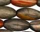Eagle Eye Jasper 3-Sided Rice 30x15mm