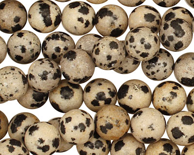 Dalmatian Jasper Round 8mm