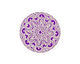 Lillypilly Purple Lace Anodized Aluminum Disc 25mm, 24 gauge