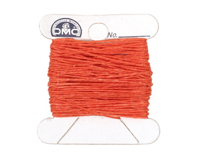 Salmon Irish Waxed Linen 2 ply
