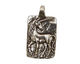 Green Girl Pewter Unicorn 17x31mm