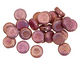 Czech Glass Luster Wisteria Coin 8mm